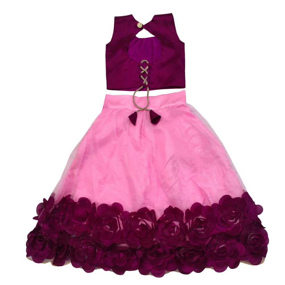 Embriodery Lehenga Choli and Dupatta Set