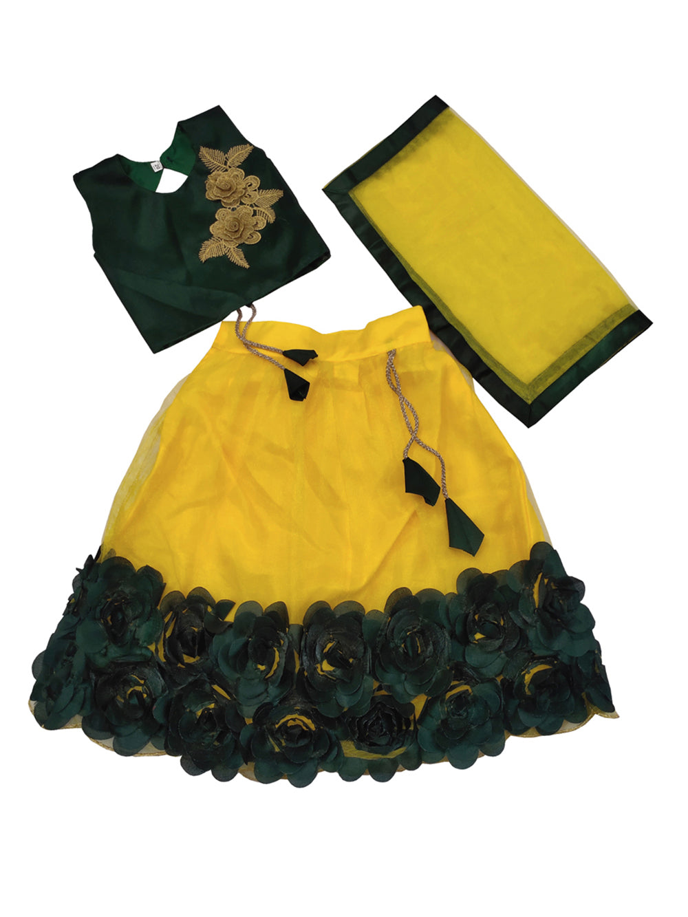 Embriodery Lehenga Choli and Dupatta Set