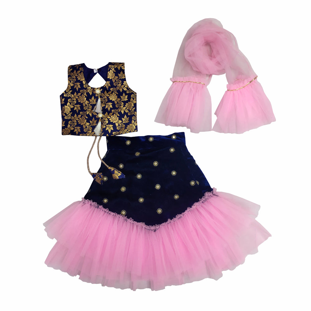 Girls Lehenga Choli Ethnic Wear Set