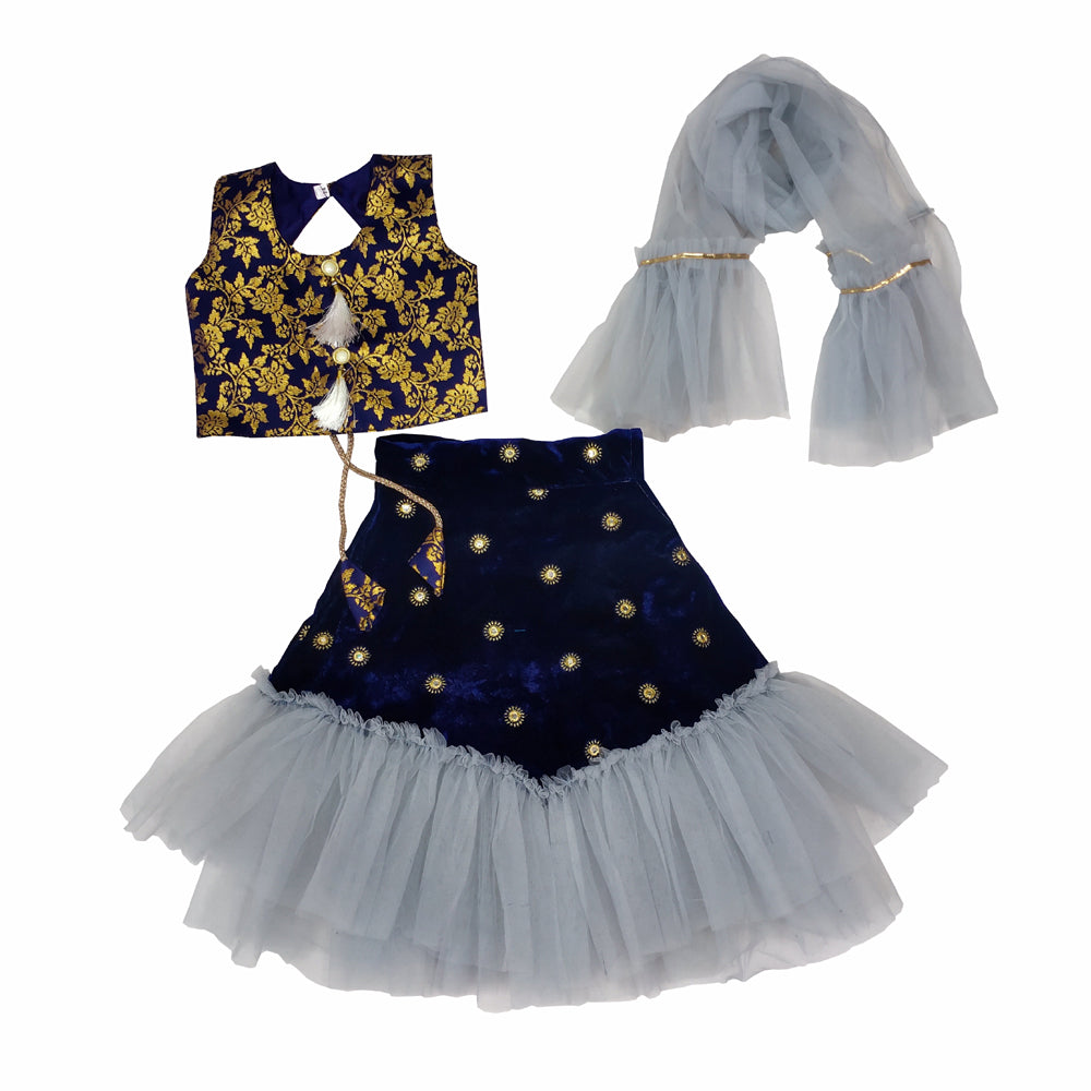 Girls Lehenga Choli Ethnic Wear Set