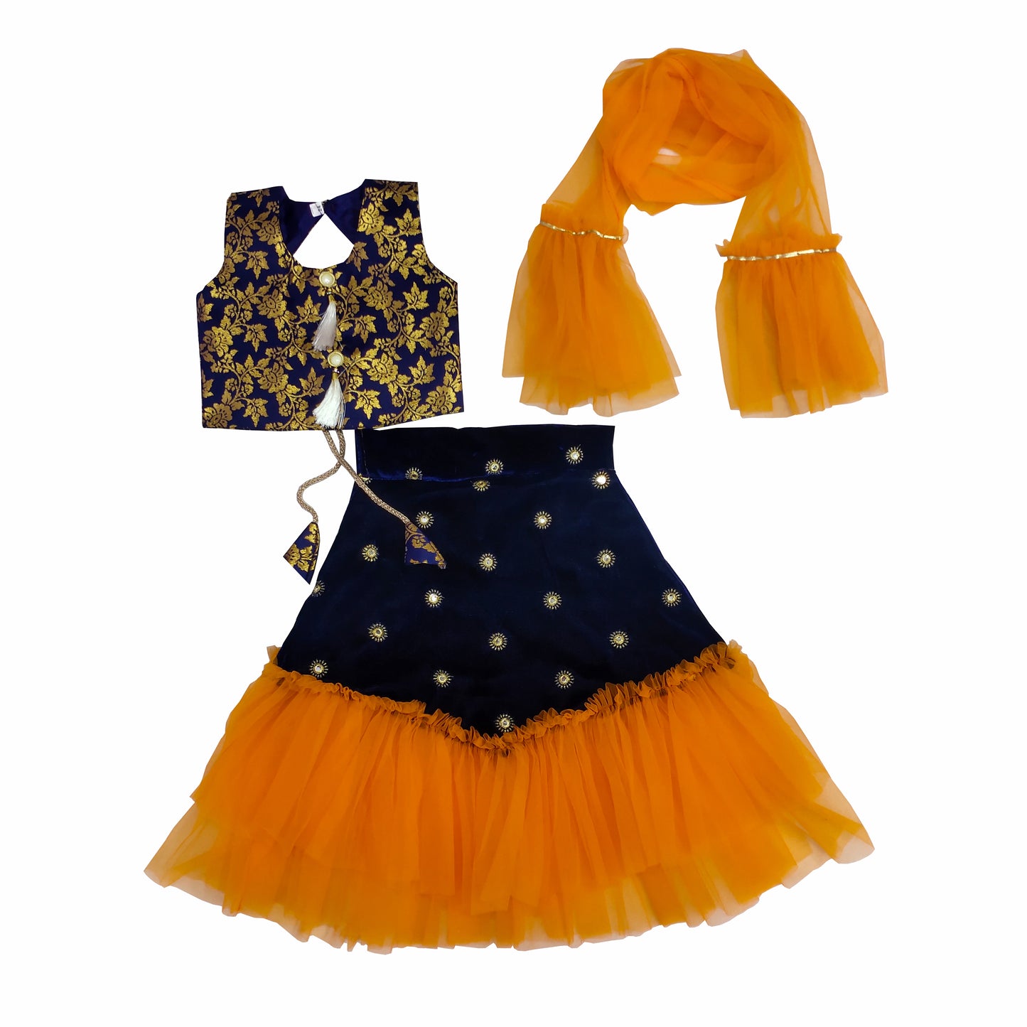 Girls Lehenga Choli Ethnic Wear Set