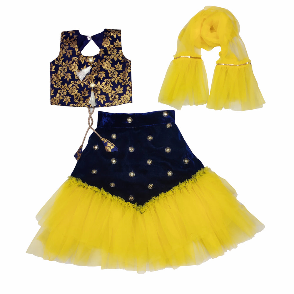 Girls Lehenga Choli Ethnic Wear Set