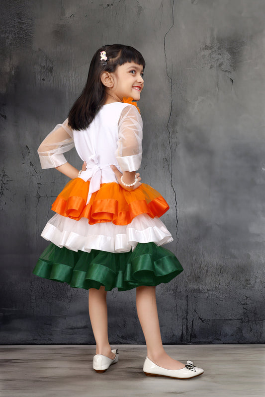 Indian Festive Dress code for Girls Knee Length Casual Dress