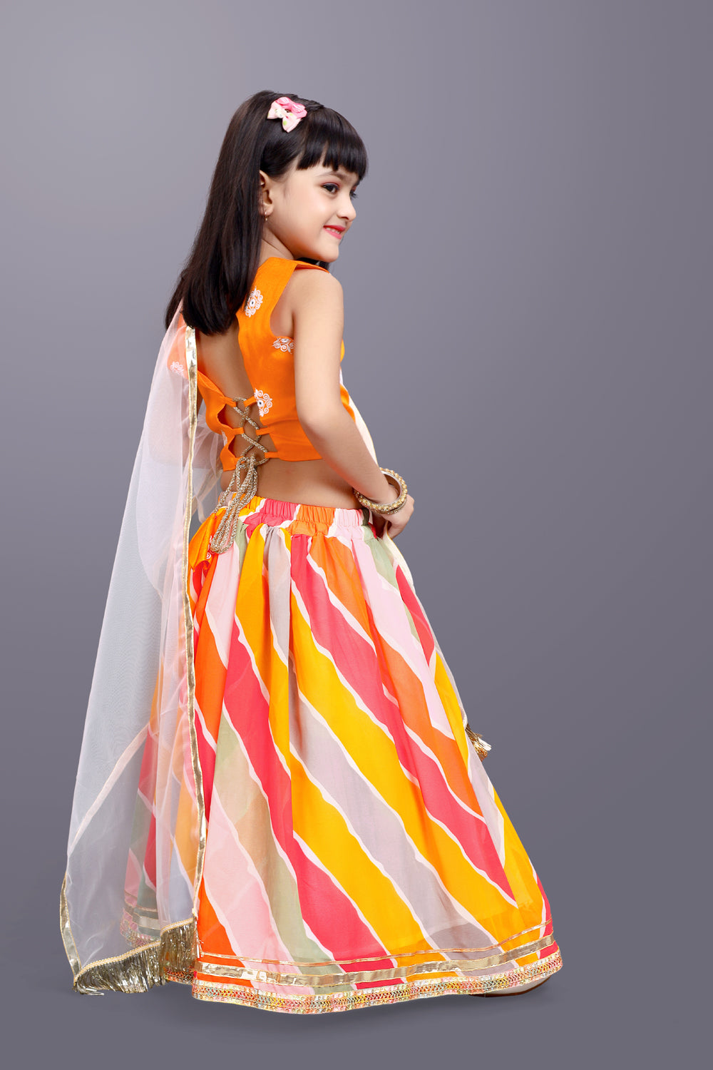 Funky Lehenga Choli and Dupatta Set
