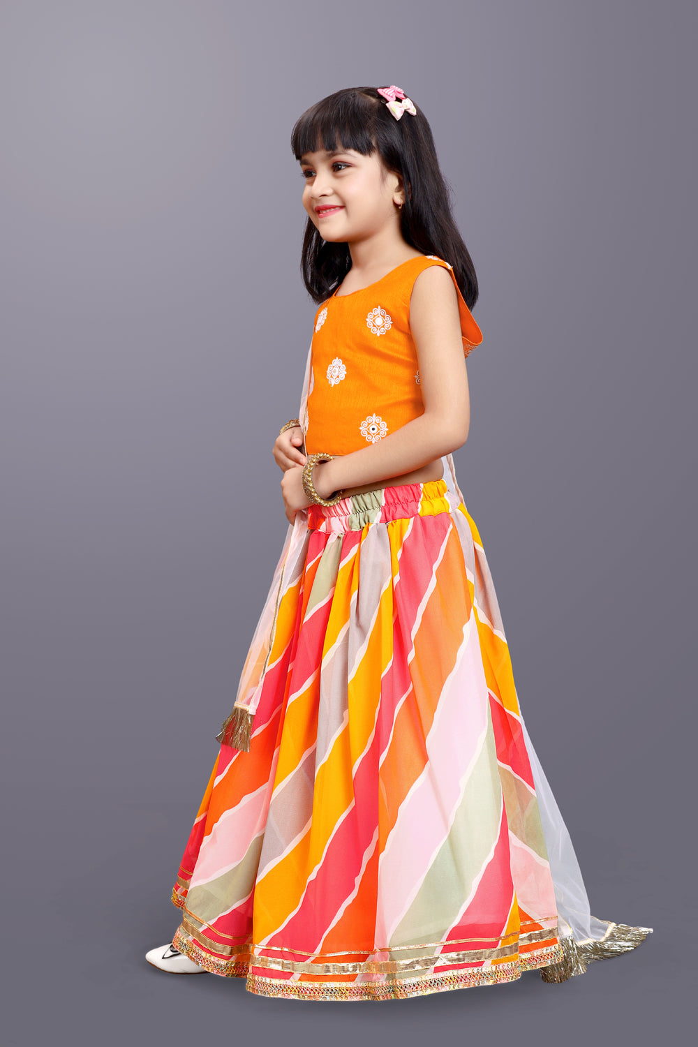 Funky Lehenga Choli and Dupatta Set