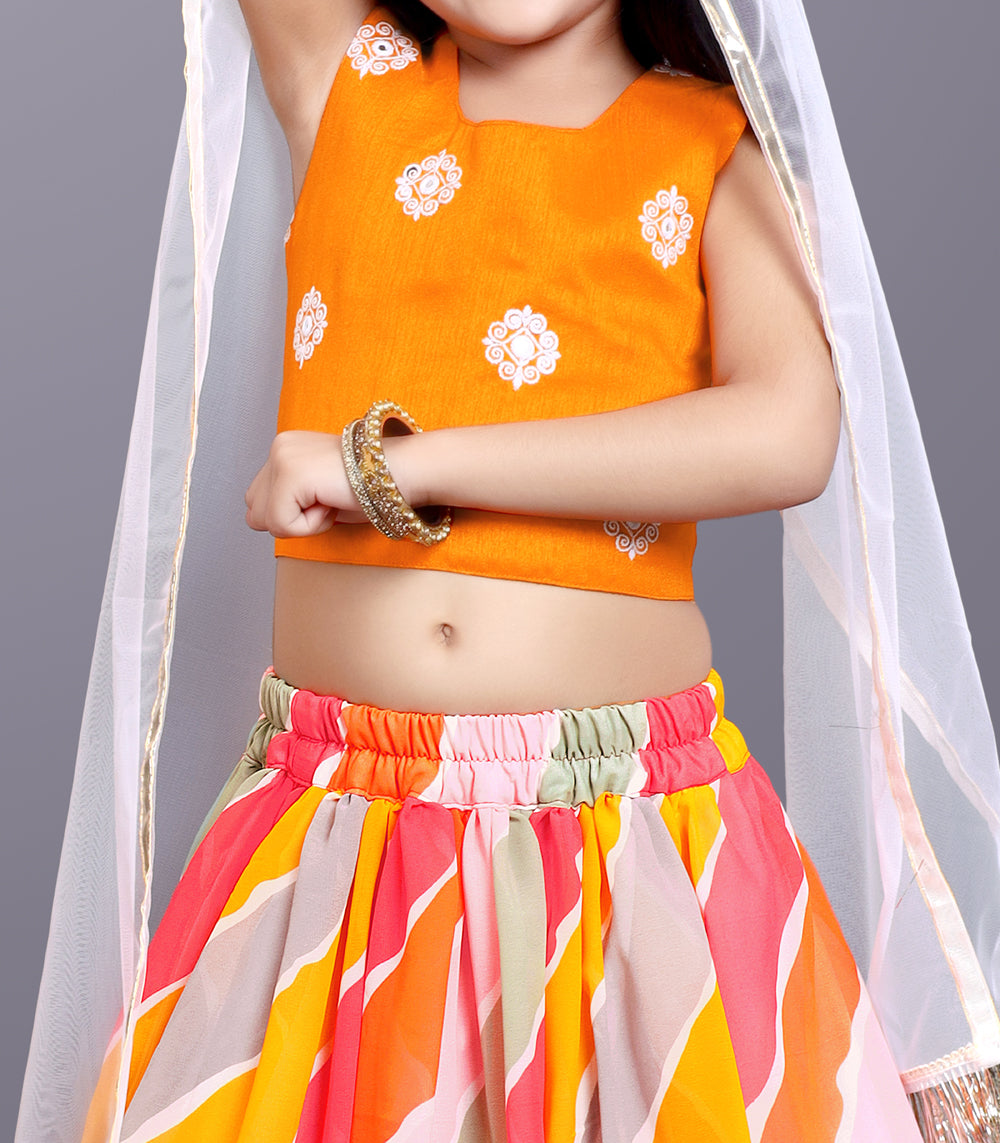 Funky Lehenga Choli and Dupatta Set