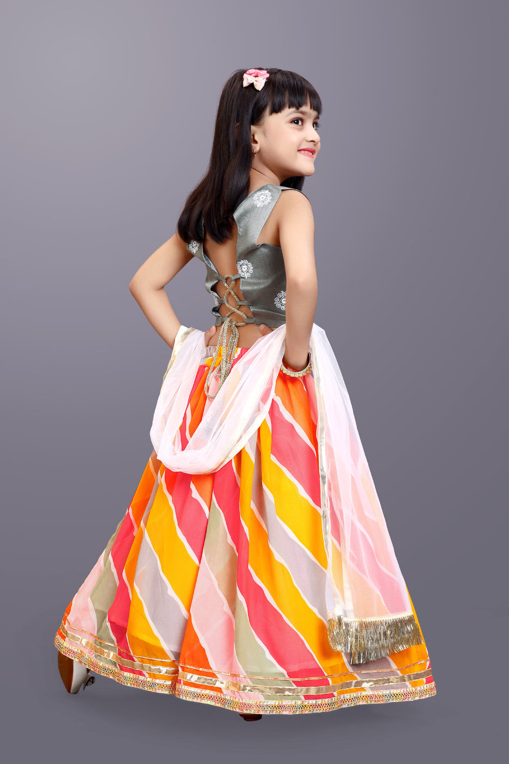 Funky Lehenga Choli and Dupatta Set