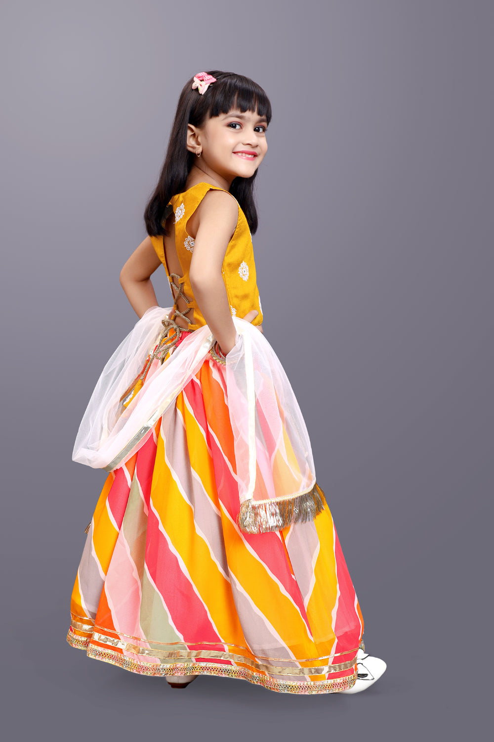 Funky Lehenga Choli and Dupatta Set