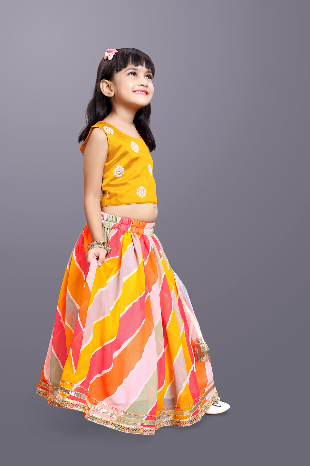 Funky Lehenga Choli and Dupatta Set