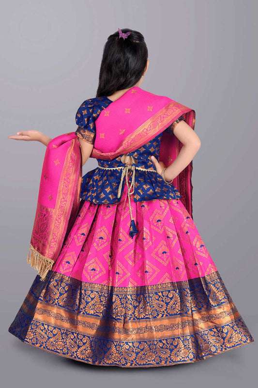 Ethnic Wear Printed Lehenga, Choli and Dupatta Set