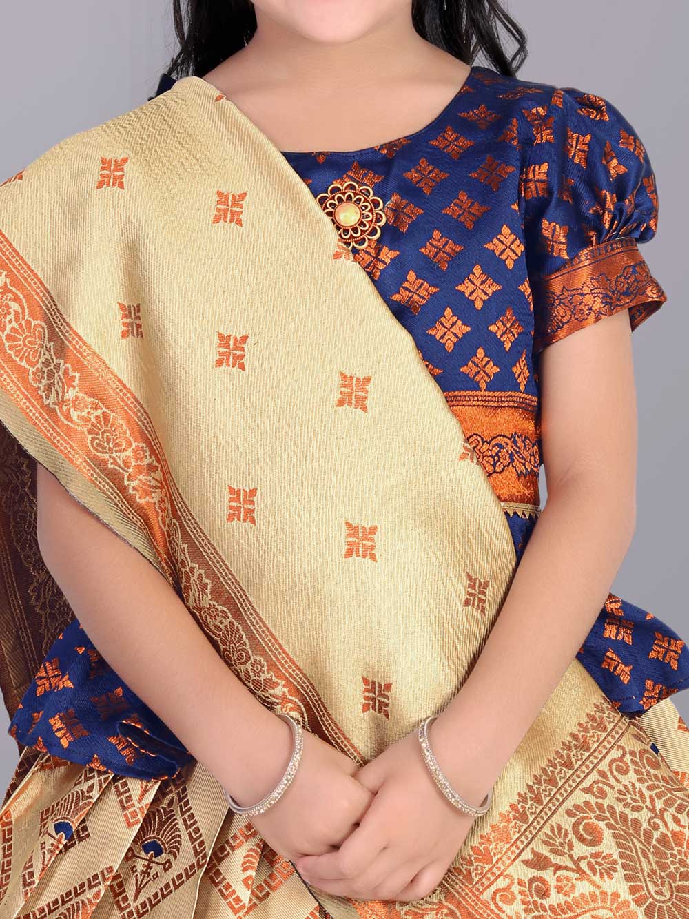 Ethnic Wear Printed Lehenga, Choli and Dupatta Set