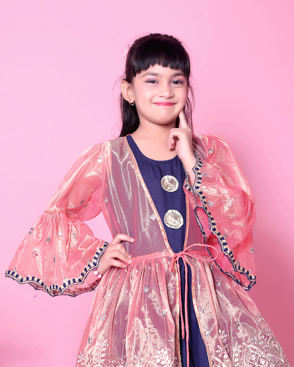 Baby Girls Lehenga Choli Ethnic Wear, Embellished Lehenga Choli