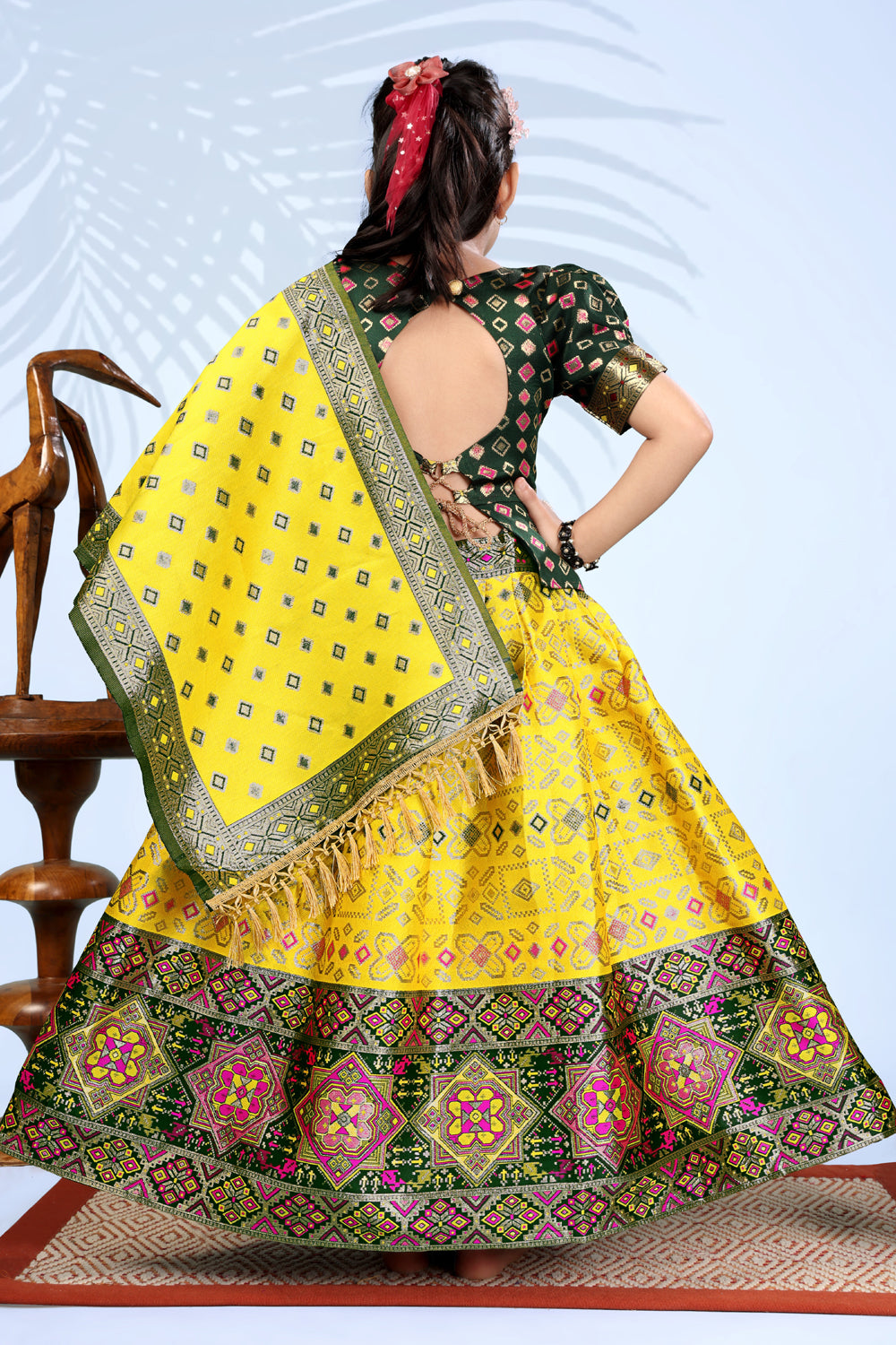 Baby Girls Lehenga Choli Ethnic Wear, Embellished Lehenga Choli