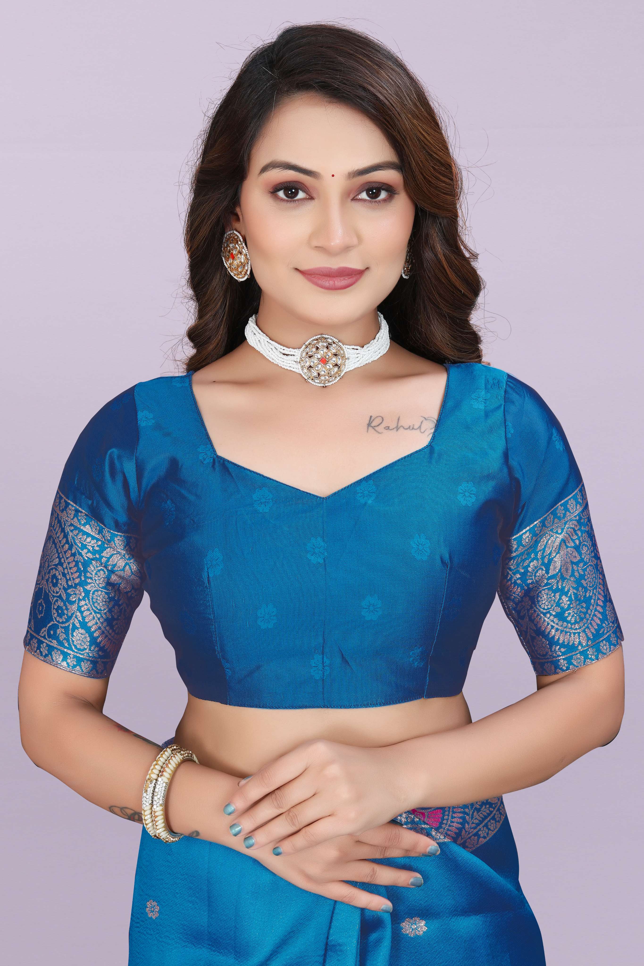 Banarasi Silk Saree with Zari Weaving – Wedding & Festive Wear for Women