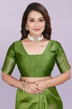 Banarasi Silk Saree with Zari Weaving – Wedding & Festive Wear for Women
