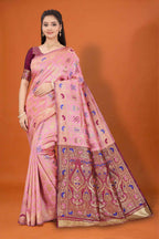 Banarasi Saree for Women Wedding Wear | Silk Designer Saree with Rich Pallu