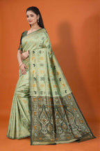 Banarasi Saree for Women Wedding Wear | Silk Designer Saree with Rich Pallu