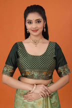 Banarasi Saree for Women Wedding Wear | Silk Designer Saree with Rich Pallu