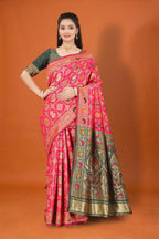 Banarasi Saree for Women Wedding Wear | Silk Designer Saree with Rich Pallu