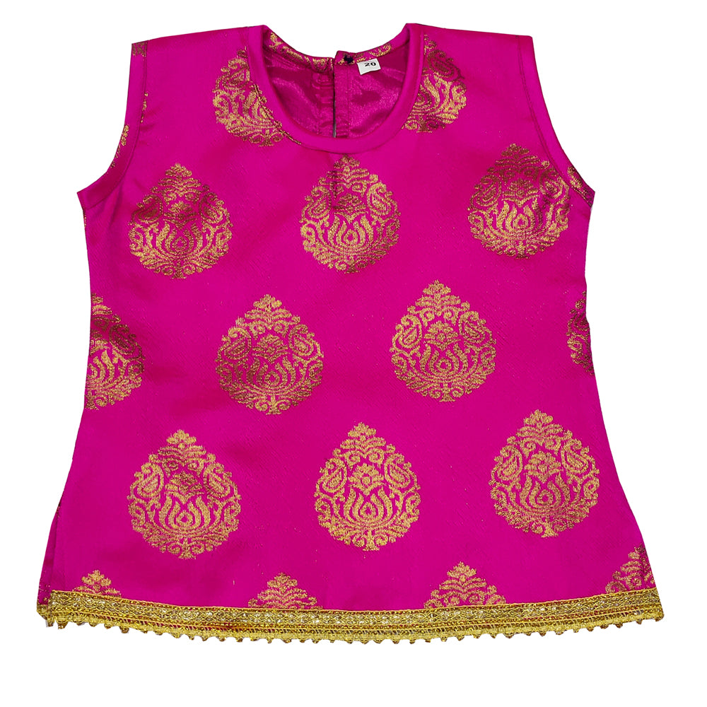 Girls Sharara Suit Dupatta Festive Wedding Ethnic Outfit Kids Party Wear