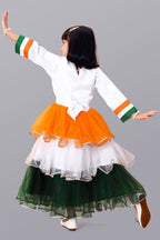 Independence Day Casual Dress for Girls – Tricolor Festive Wear