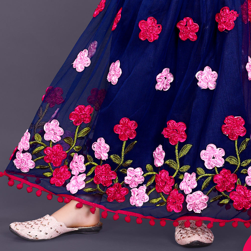 High Demand Embroidered Lehenga, Choli and Dupatta Set