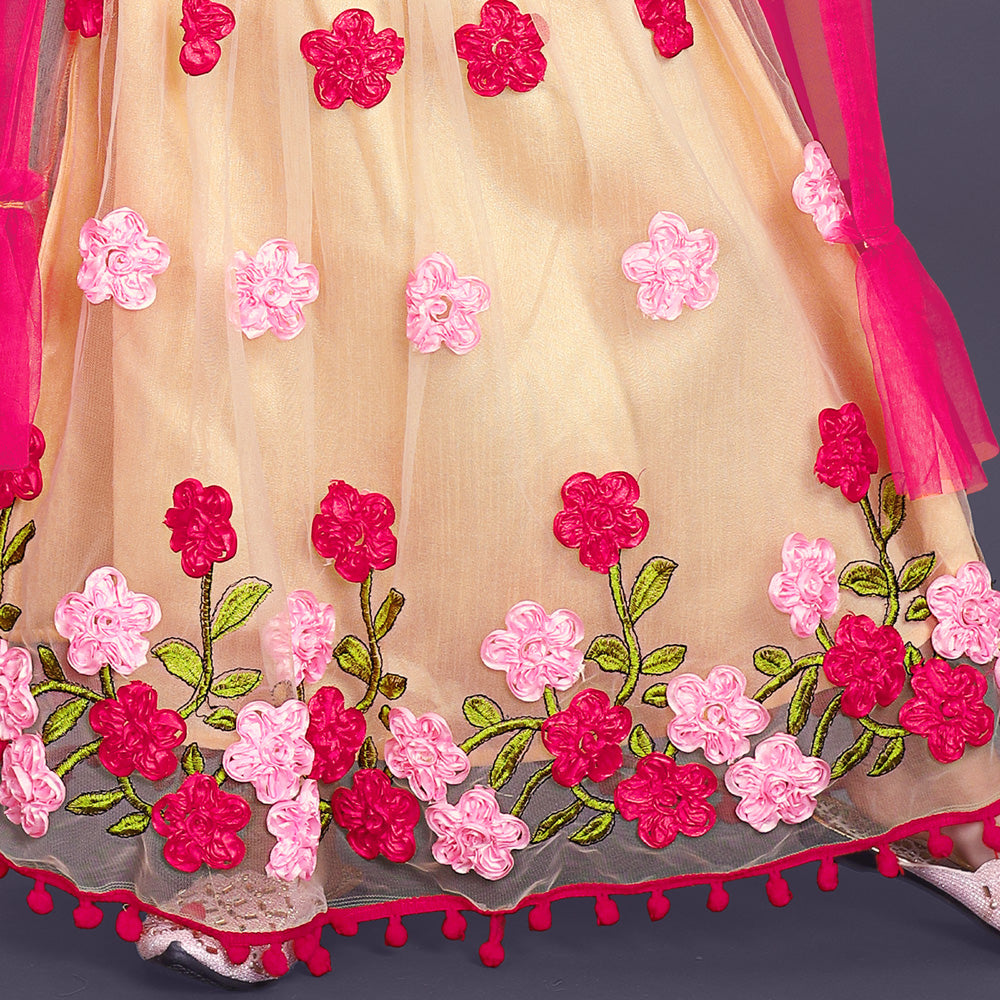 High Demand Embroidered Lehenga, Choli and Dupatta Set