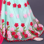 Girls Embroidered Lehenga Choli Set with Dupatta | Premium Kids Indian Wedding & Festive Wear