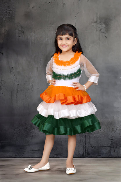 Indian Festive Dress code for Girls Knee Length Casual Dress