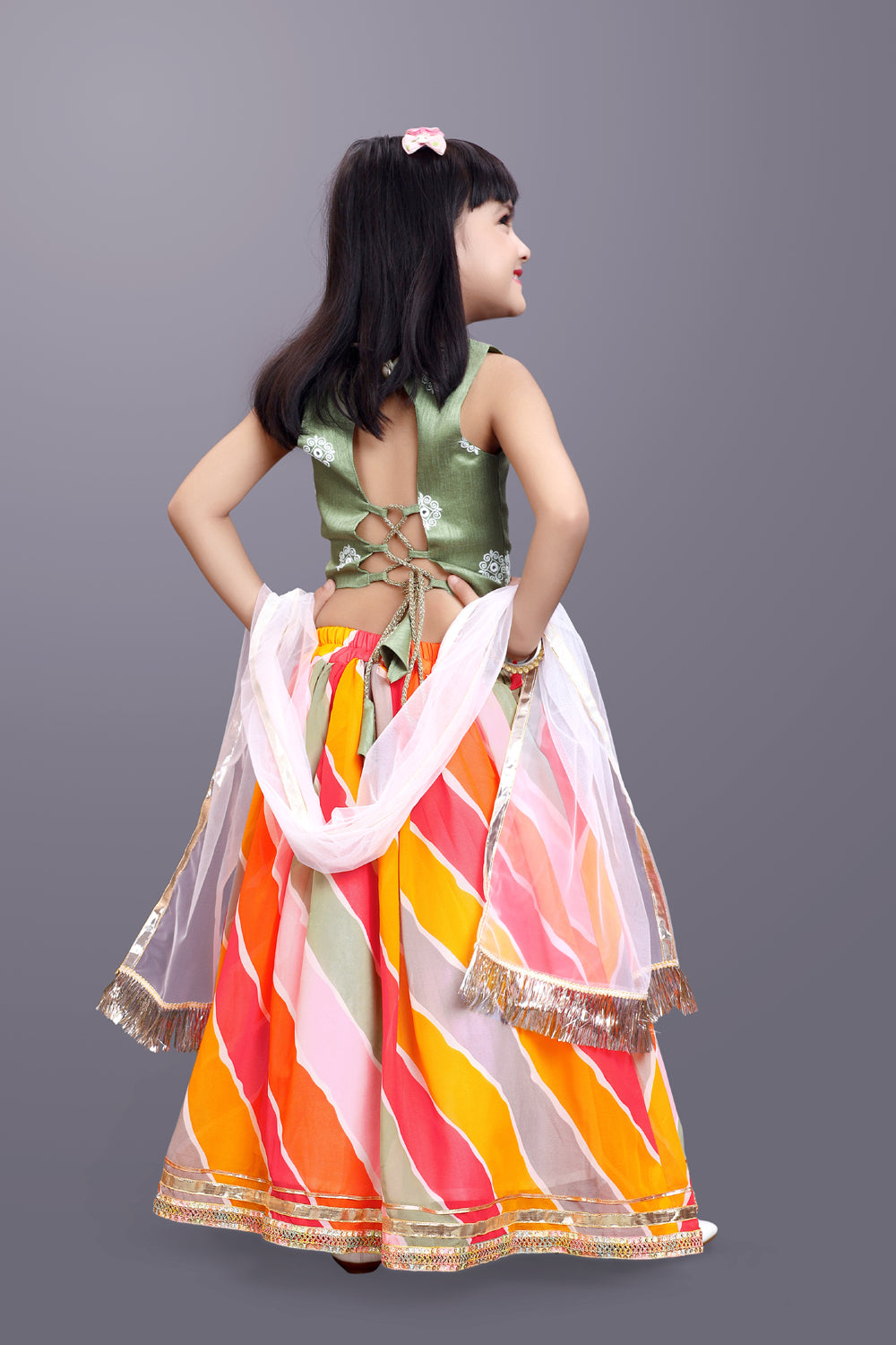 Funky Lehenga Choli and Dupatta Set