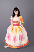 Lehenga Choli Floral Print Party Wear Dress