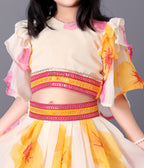 Lehenga Choli Floral Print Party Wear Dress