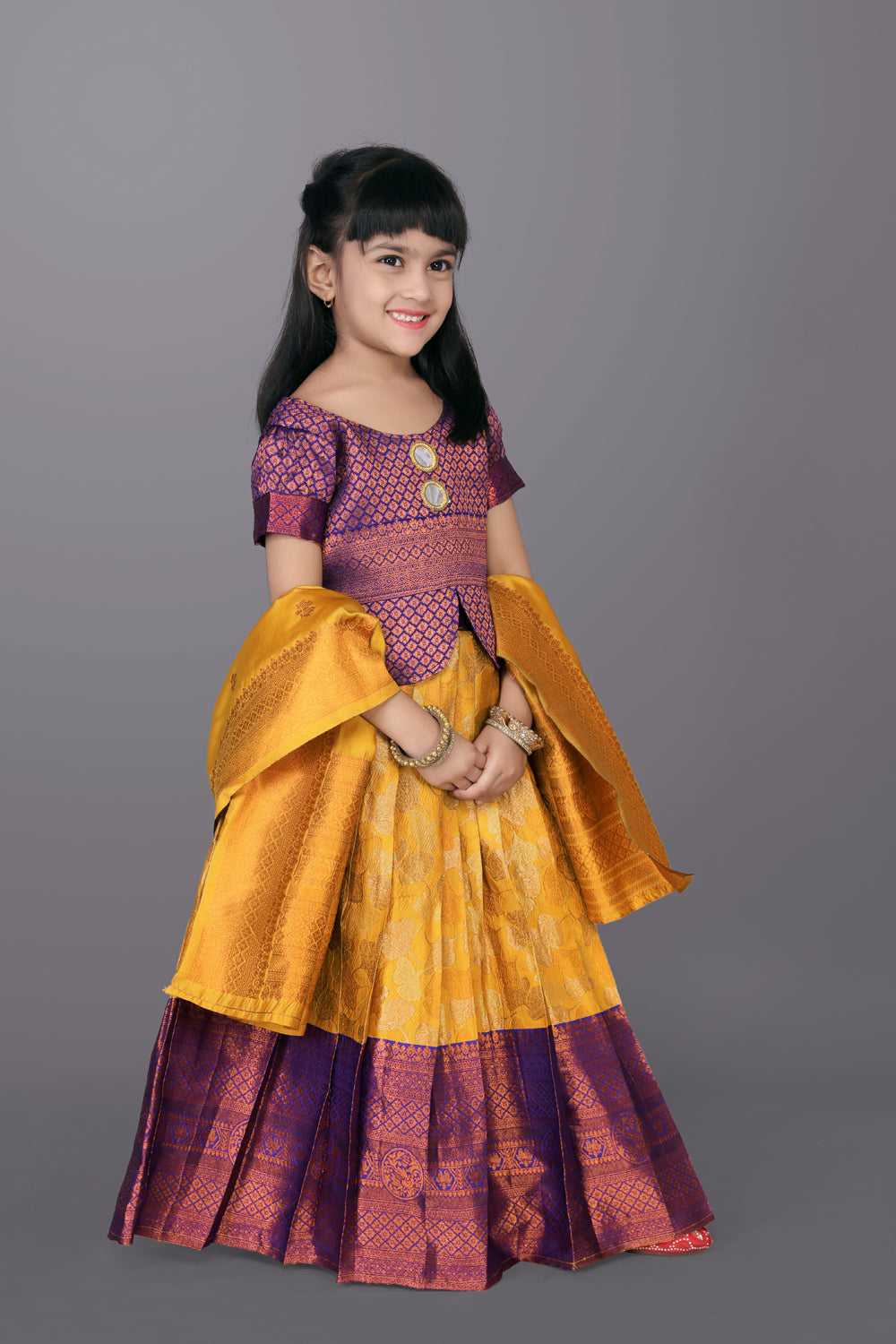 Girls High Quality Lehenga Choli with Dupatta – Festive Ethnic Wear