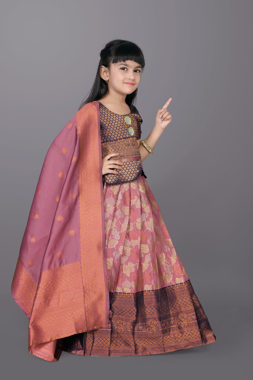 Girls High Quality Lehenga Choli with Dupatta – Festive Ethnic Wear