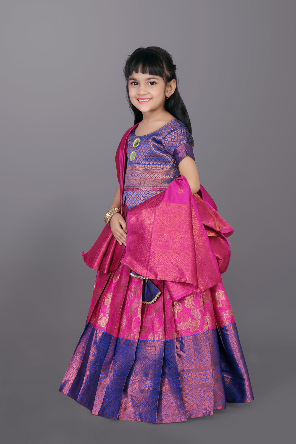 Girls High Quality Lehenga Choli with Dupatta – Festive Ethnic Wear