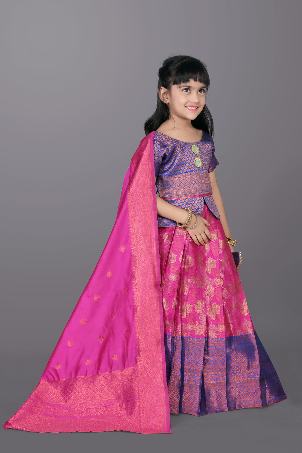 Girls High Quality Lehenga Choli with Dupatta – Festive Ethnic Wear