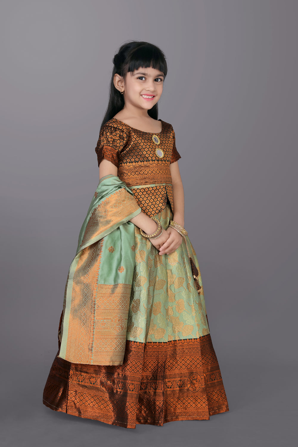 Girls High Quality Lehenga Choli with Dupatta – Festive Ethnic Wear