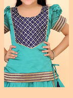 Baby Girls Printed Lehenga Choli Set – Festive Ethnic Wear
