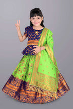 Girls Printed Lehenga Choli with Dupatta – Festive Ethnic Wear