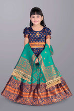 Girls Printed Lehenga Choli with Dupatta – Festive Ethnic Wear