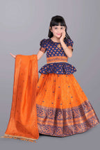 Girls Printed Lehenga Choli with Dupatta – Festive Ethnic Wear