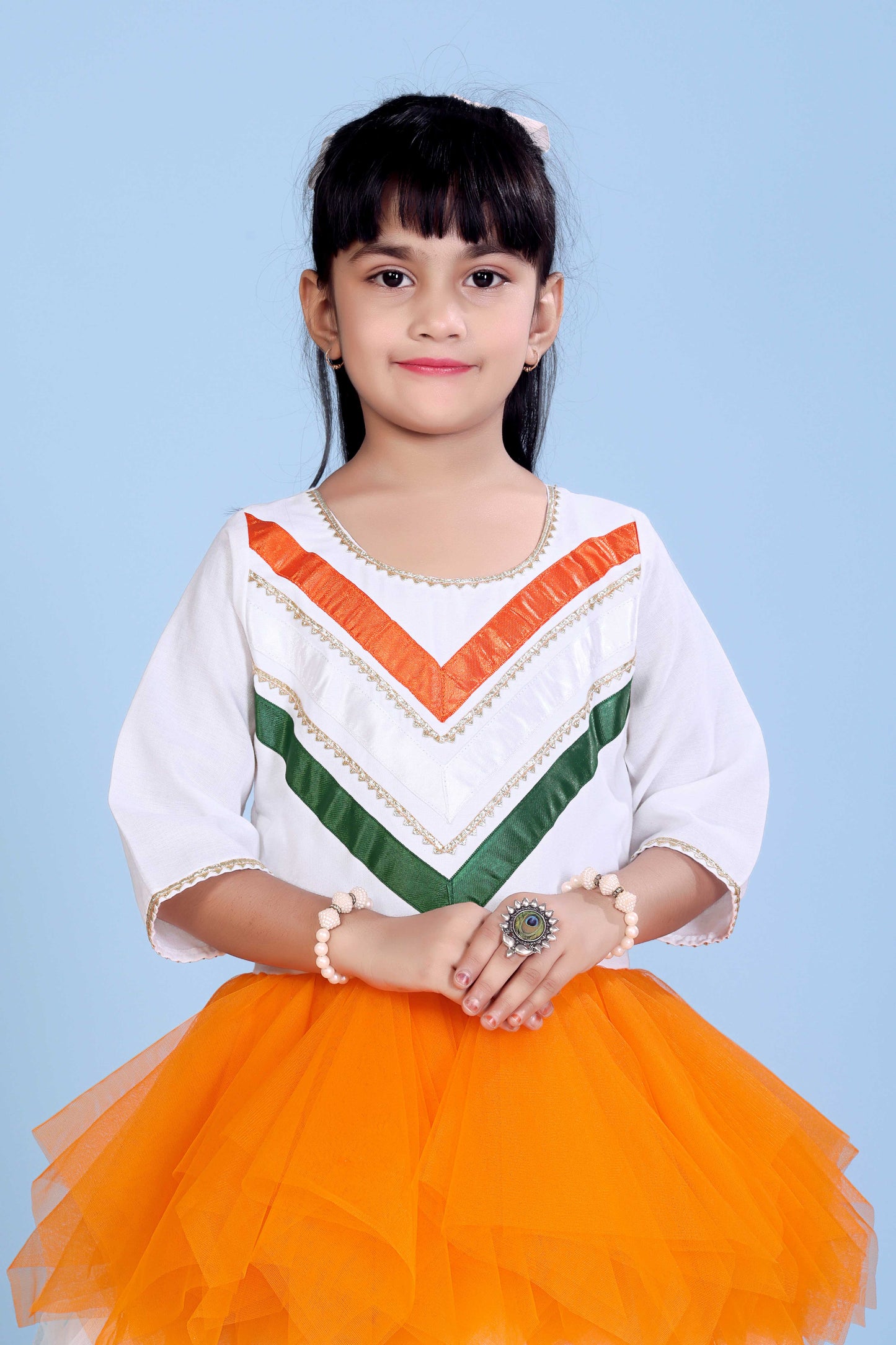 Tiranga Dress Kids Costume Wear