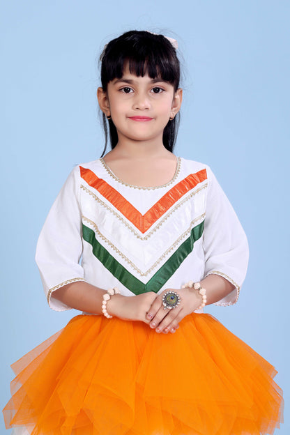 Tiranga Dress Kids Costume Wear