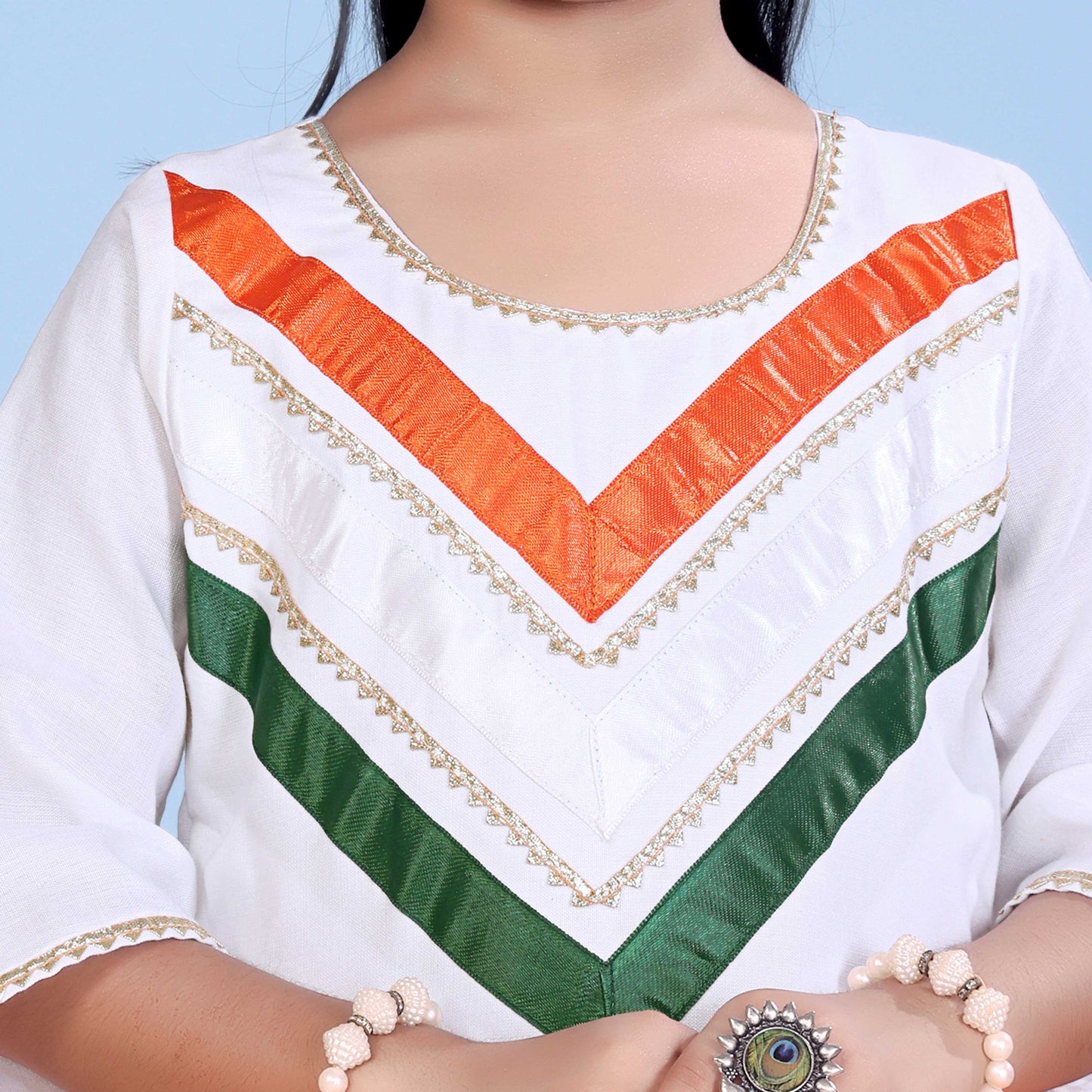 Tiranga Dress Kids Costume Wear