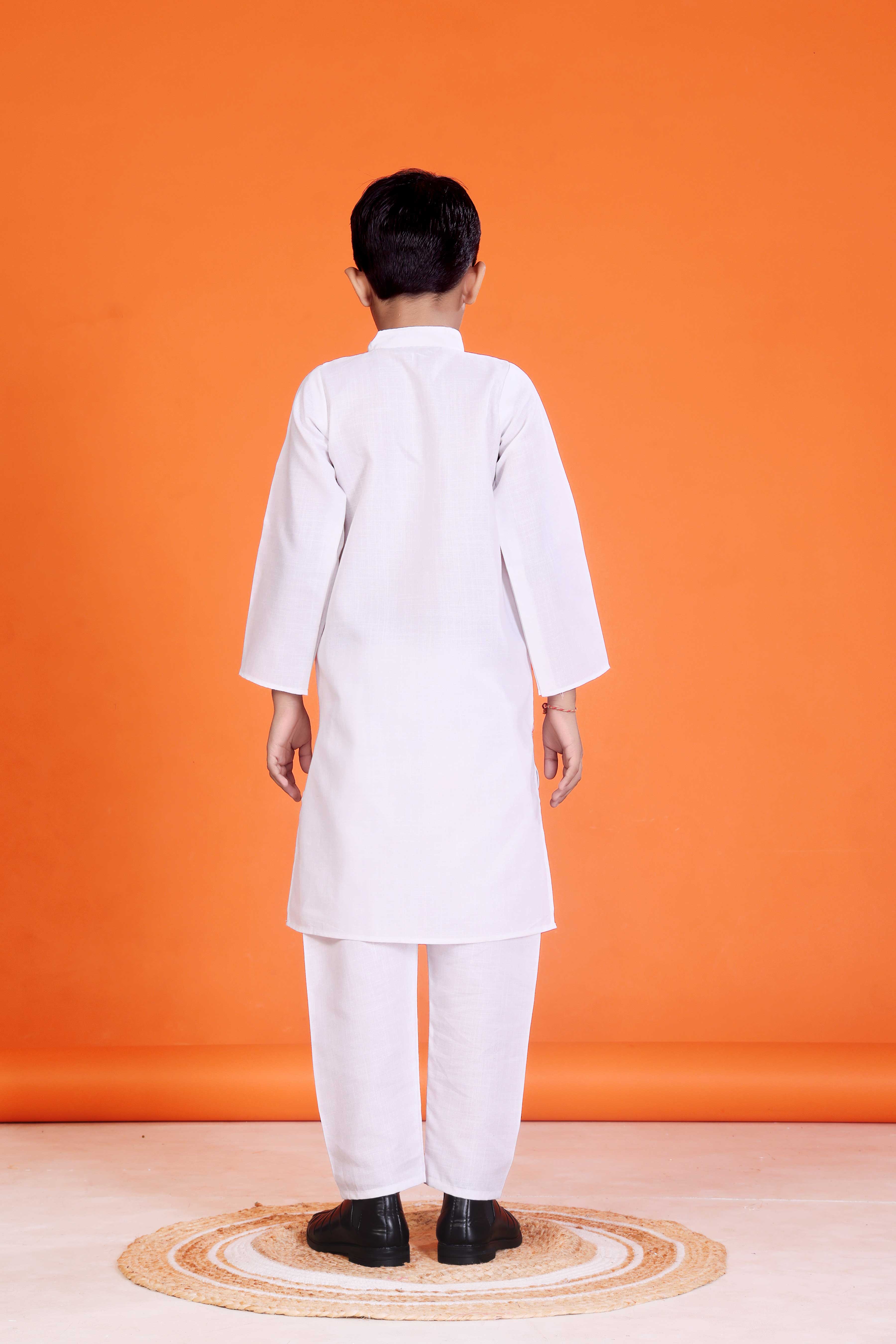 Boys Indian Festive Kurta Pajama Set – Traditional Ethnic Wear