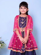 Baby Girls Lehenga Choli Ethnic Wear Embellished Lehenga Choli