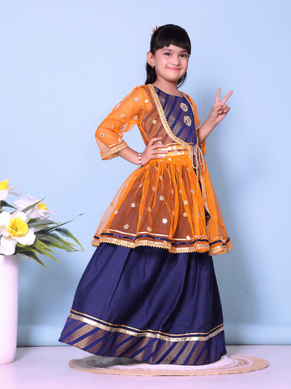 Baby Girls Lehenga Choli Ethnic Wear Embellished Lehenga Choli