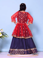 Baby Girls Lehenga Choli Ethnic Wear Embellished Lehenga Choli