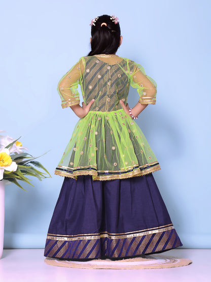 Baby Girls Lehenga Choli Ethnic Wear Embellished Lehenga Choli