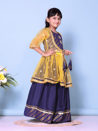 Baby Girls Lehenga Choli Ethnic Wear Embellished Lehenga Choli